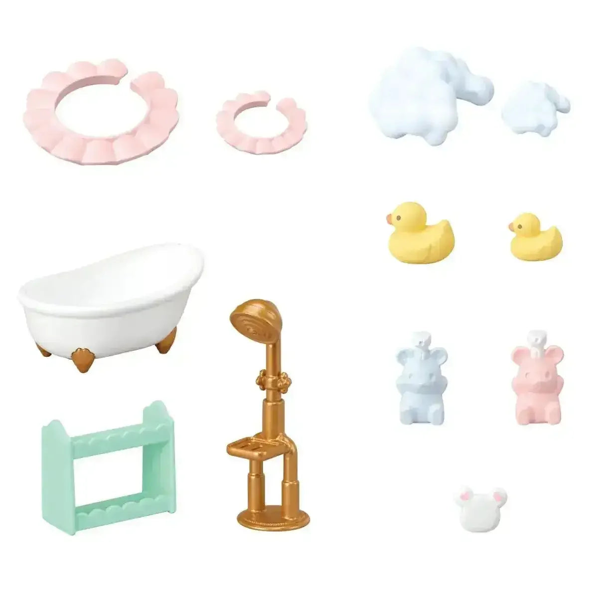 Sylvanian Families | Bath Time Bubble Siblings