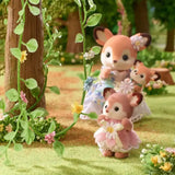 Sylvanian Families | Deer Babies | Floral Swing Set