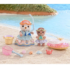 Sylvanian Families | Sea Otter Sisters | Splashy Snorkel Set