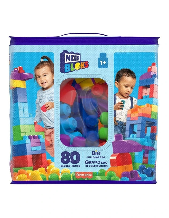 Mega Bloks | 80 Piece Classic Building Bag