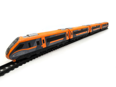 Nav Bharat Electric Saffron Express toy train set