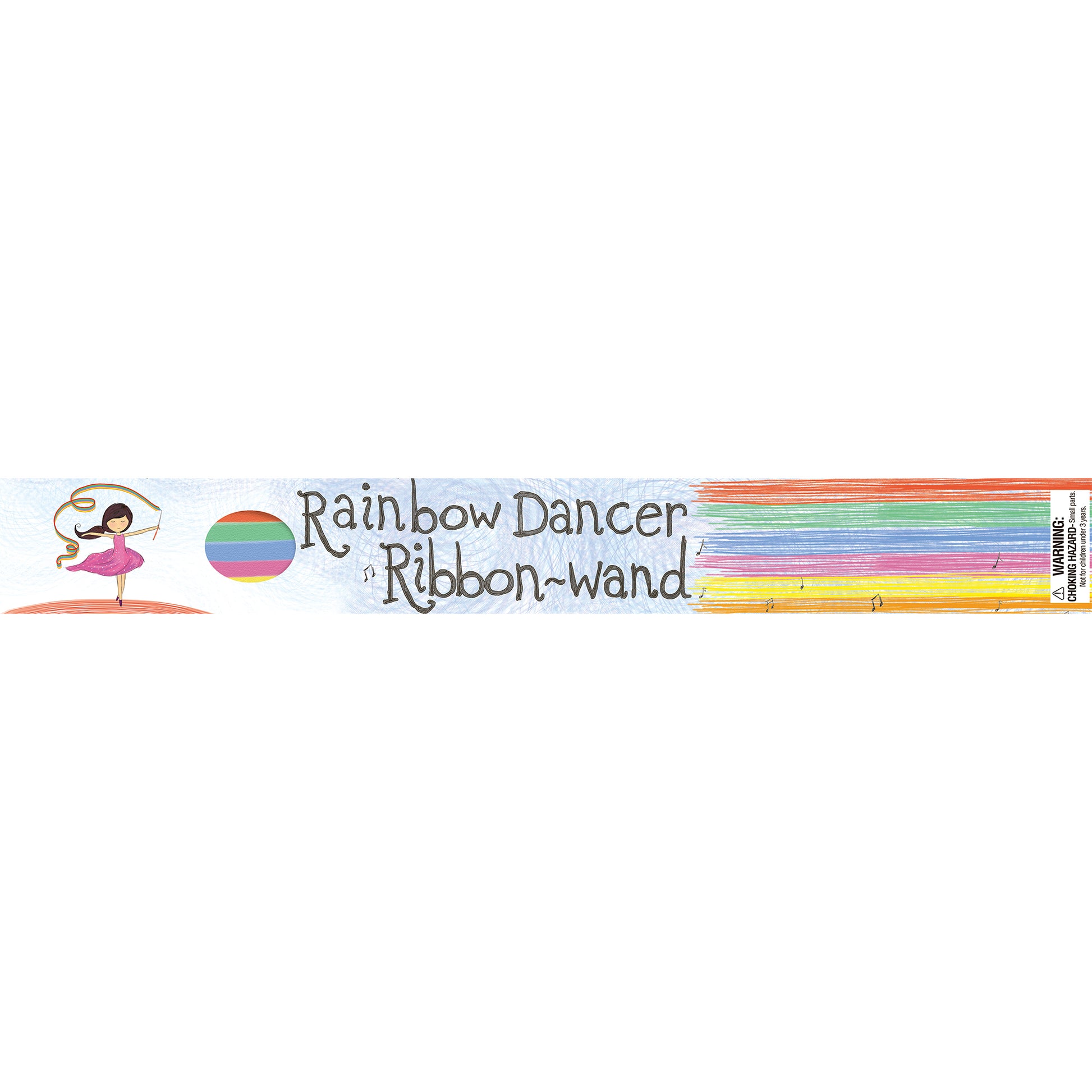 Rainbow Dancer Ribbon Wand - Toybox Tales