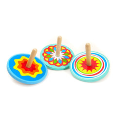 Wood Spinning Top (Assorted)