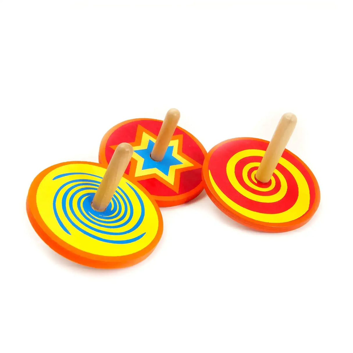 Wood Spinning Top (Assorted) - Toybox Tales
