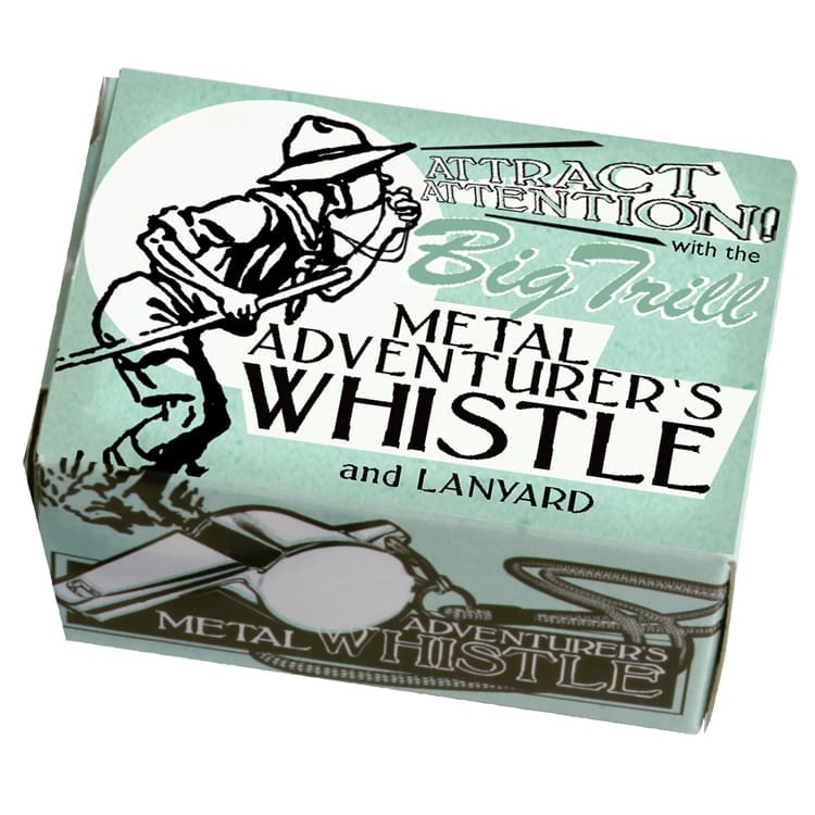 Metal Adventurers Whistle