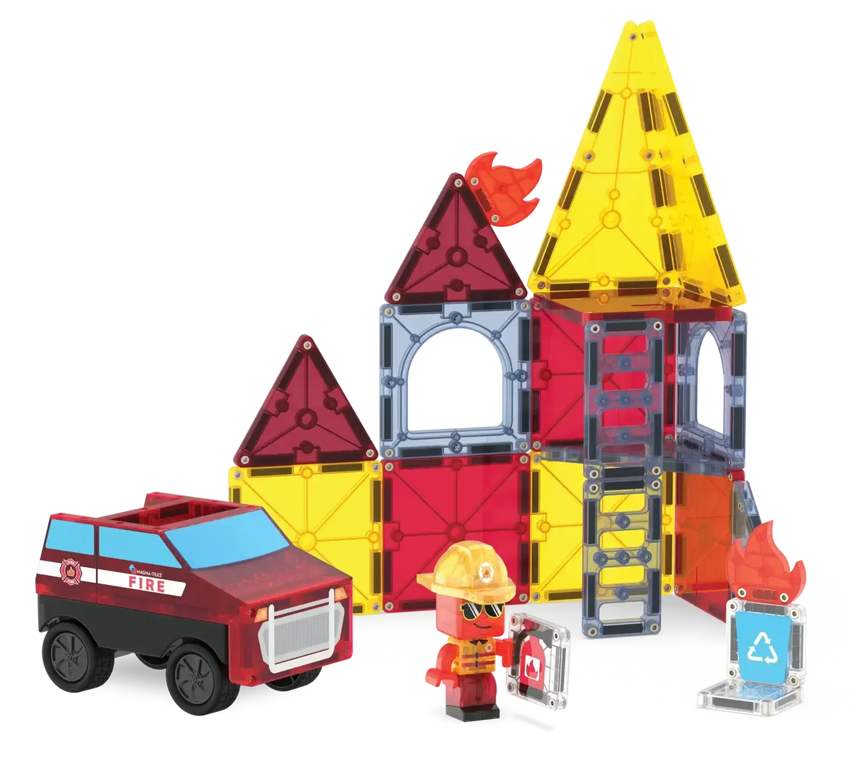 Magna-Tiles | Fire Rescue 27 Piece