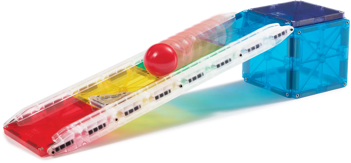 Magna-Tiles | Rail Racers 33 Piece