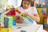 Magna-Tiles | Rail Racers Deluxe 90 Piece
