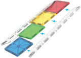 Magna-Tiles | Rail Racers 33 Piece