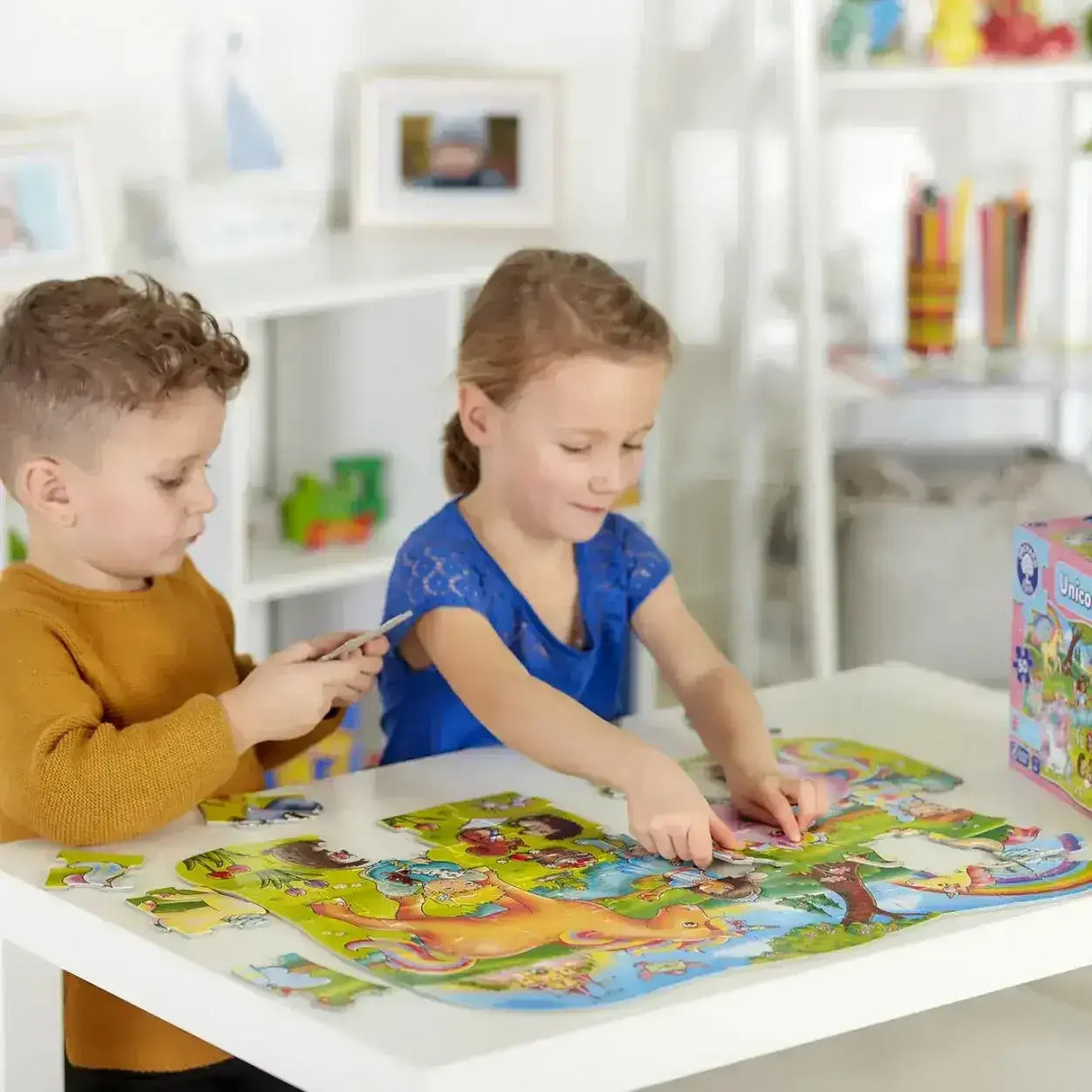 Orchard Toys | Unicorn Friends Jigsaw & Poster 50 Pieces