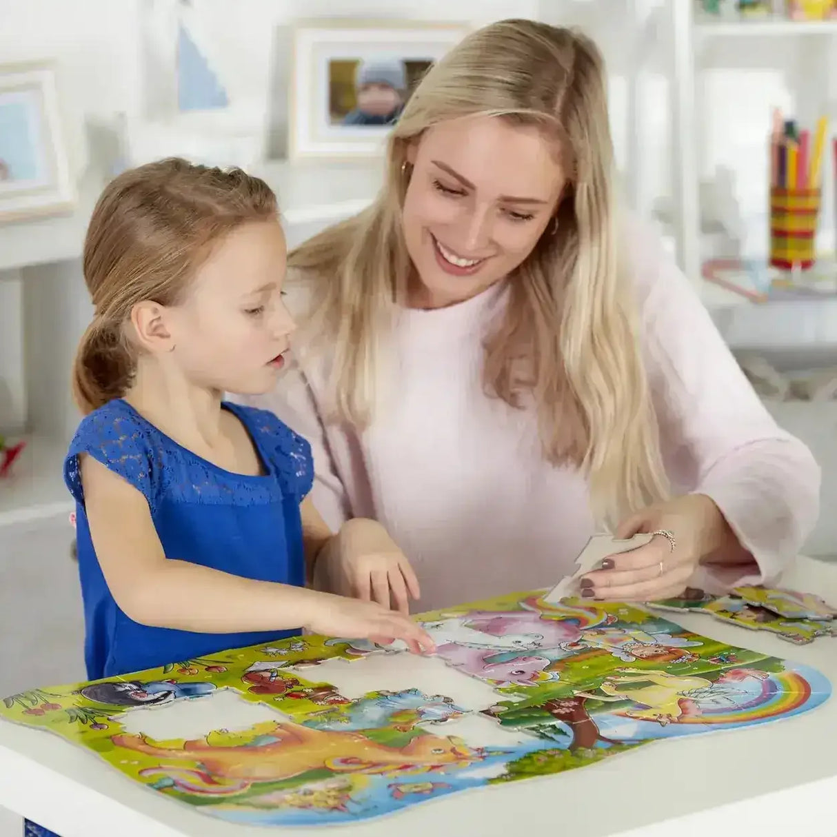 Orchard Toys | Unicorn Friends Jigsaw & Poster 50 Pieces