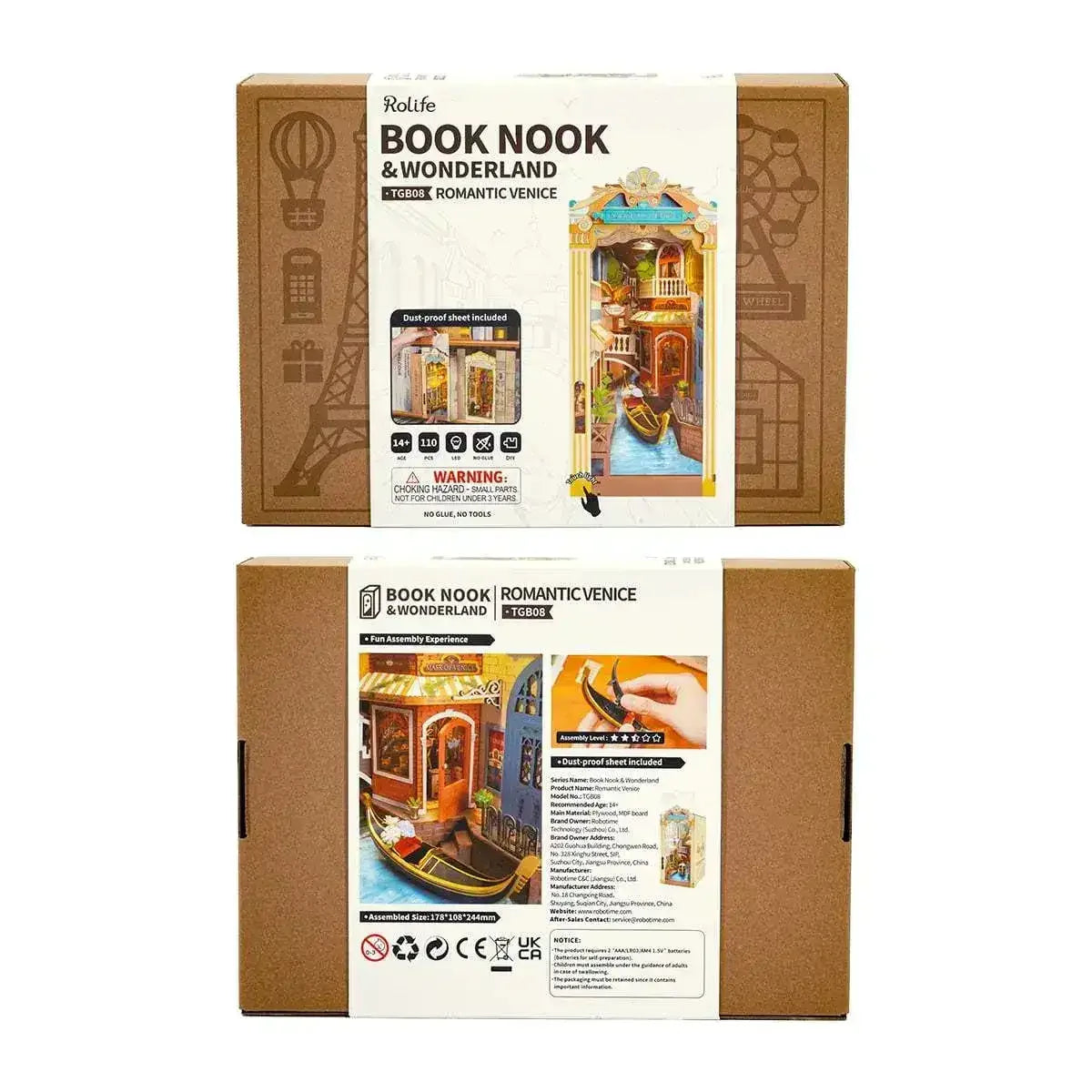DIY Book Nook | Romantic Venice - Toybox Tales