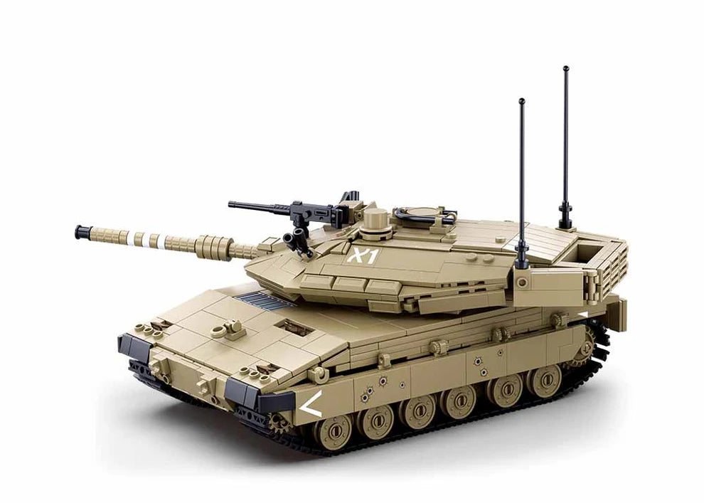 Sluban | Large Merkava MK4 Modern Battle Tank (RC)