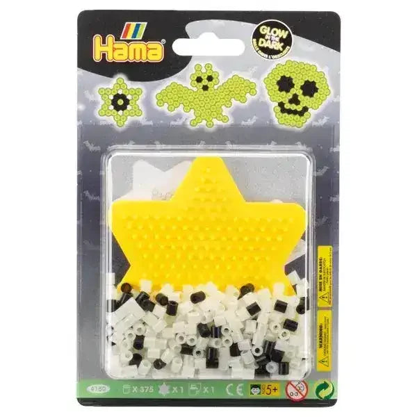 Hama | Small Blister Pack | Yellow Star | Approx. 450 beads - Toybox Tales