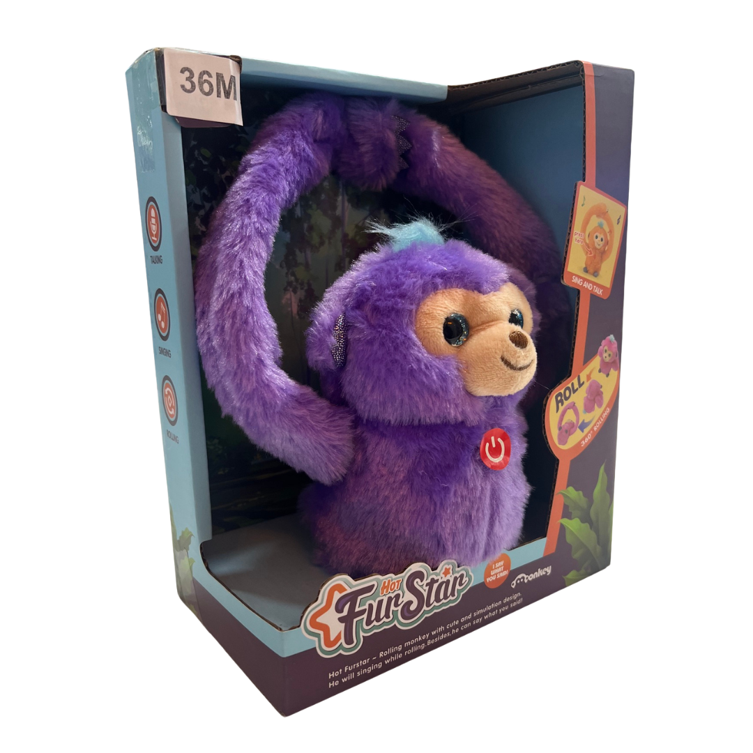 Tumbling Talking Cheeky Monkey