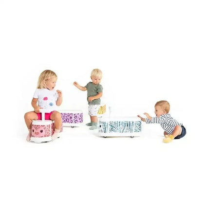 Italtrike La Cosa Pigiama Zebra - Sustainable ride on - Toybox Tales
