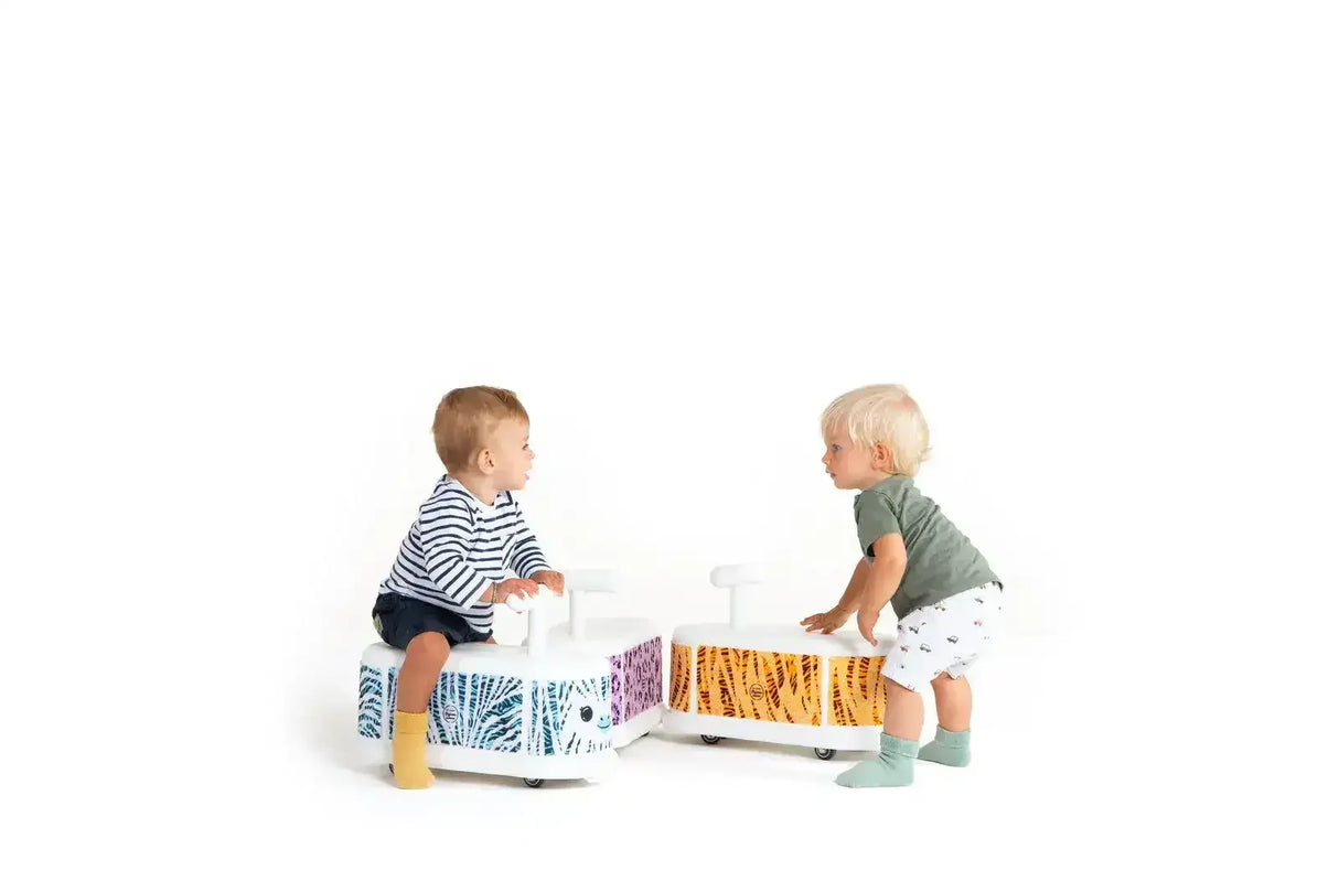 Italtrike La Cosa Pigiama Zebra - Sustainable ride on - Toybox Tales