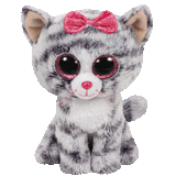 TY Beanie Boos | Kiki the Grey Cat | Regular