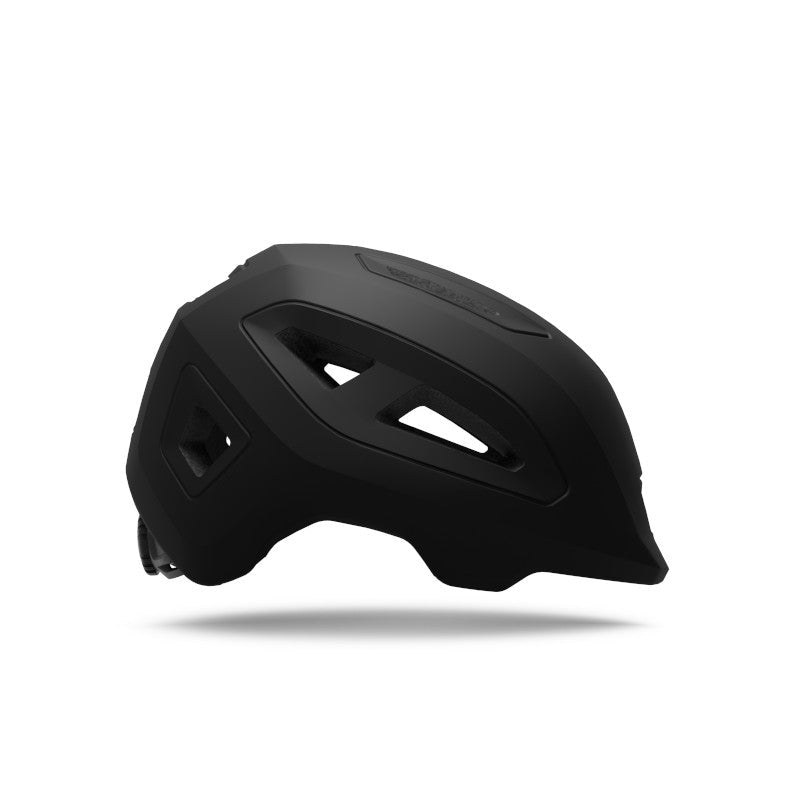 Giro Scamp II Matt Black rear view showing Roc Loc Junior dial