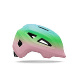 Giro Scamp II Matt Light Pink Green rear view