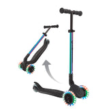 Globber Primo Foldable Lights 3 Wheel Kids Scooter