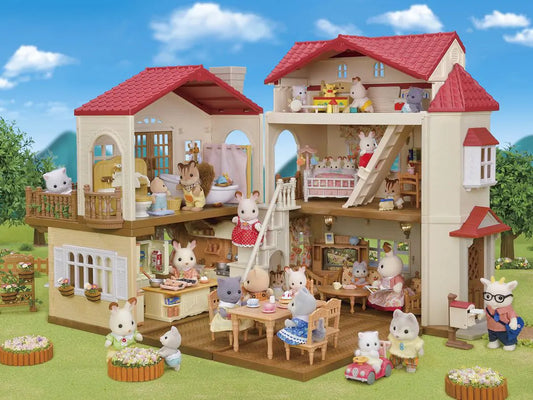 Sylvanian Families - Red Roof Country Home with Attic - Toybox Tales