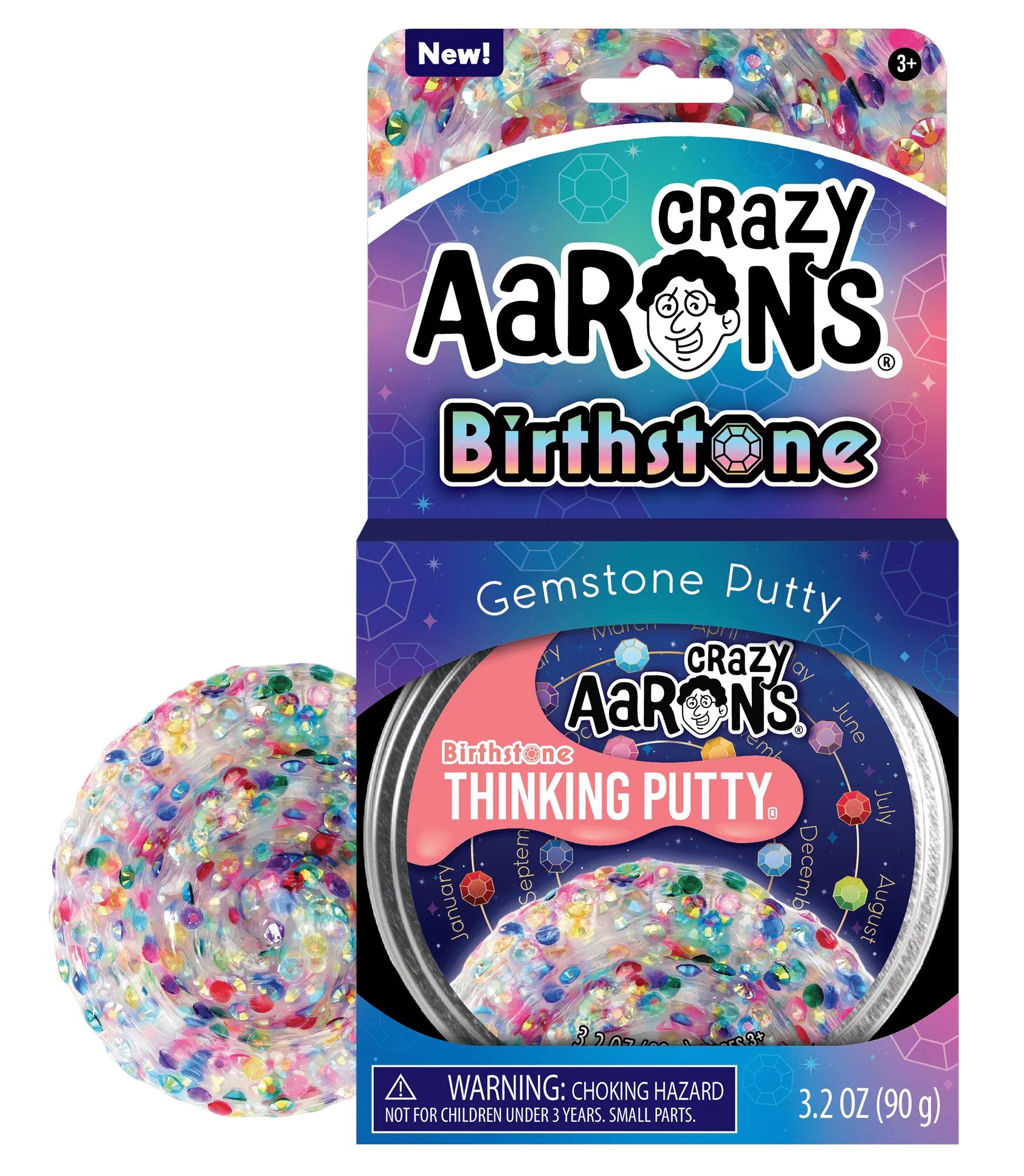 Crazy Aaron's Putty Birthstone - Trendsetters - Toybox Tales