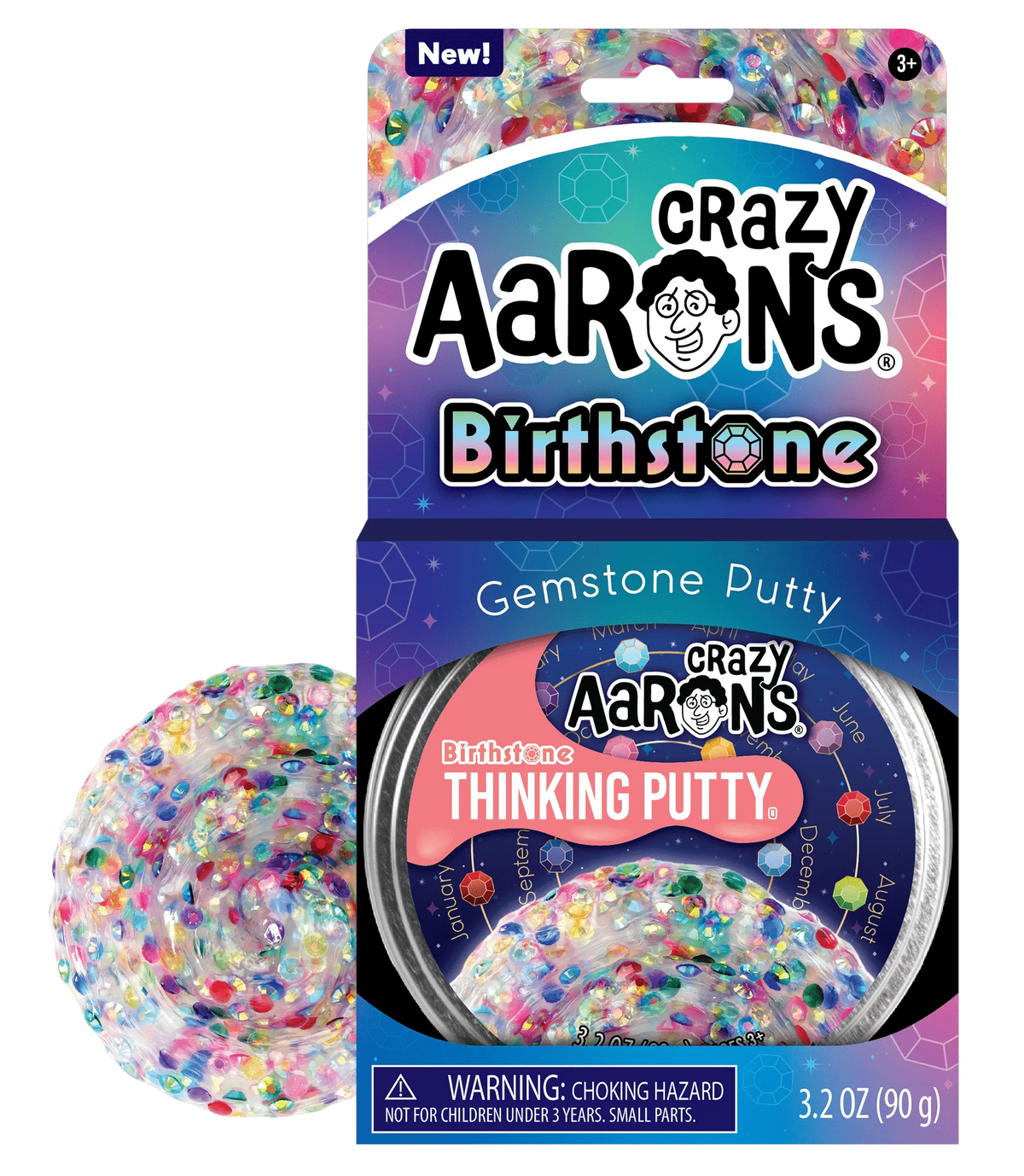 Crazy Aaron's Putty Birthstone - Trendsetters - Toybox Tales