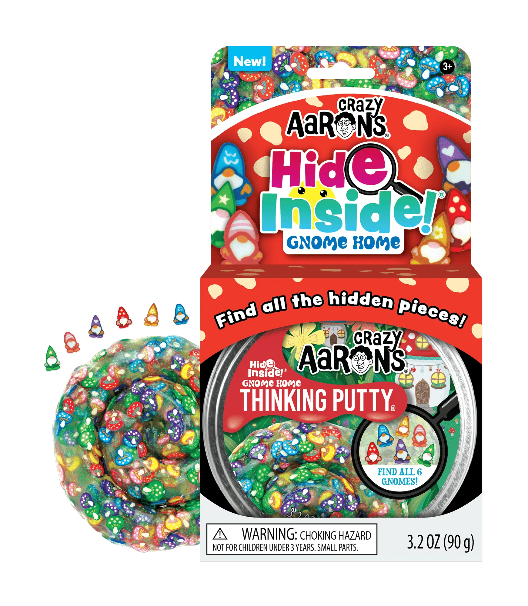 Crazy Aaron's Putty Gnome Home - Hide Inside - Toybox Tales