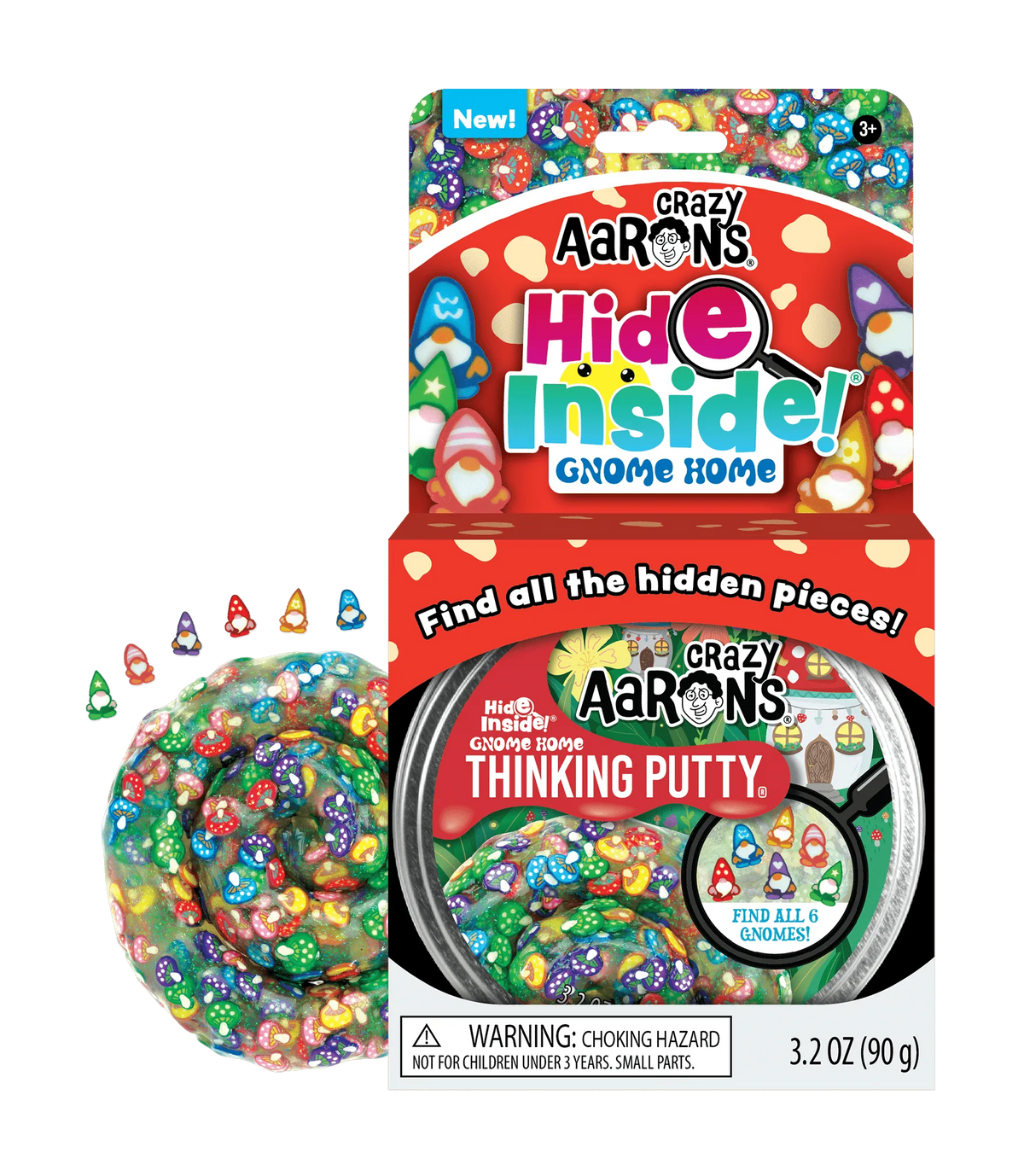 Crazy Aaron's Putty Gnome Home - Hide Inside - Toybox Tales