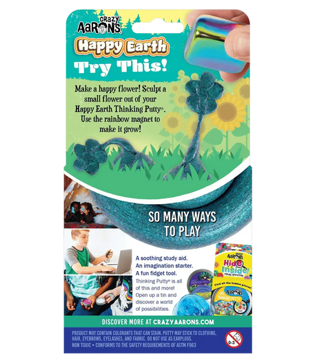 Crazy Aaron's Putty Happy Earth - Magnetic Storms - Toybox Tales