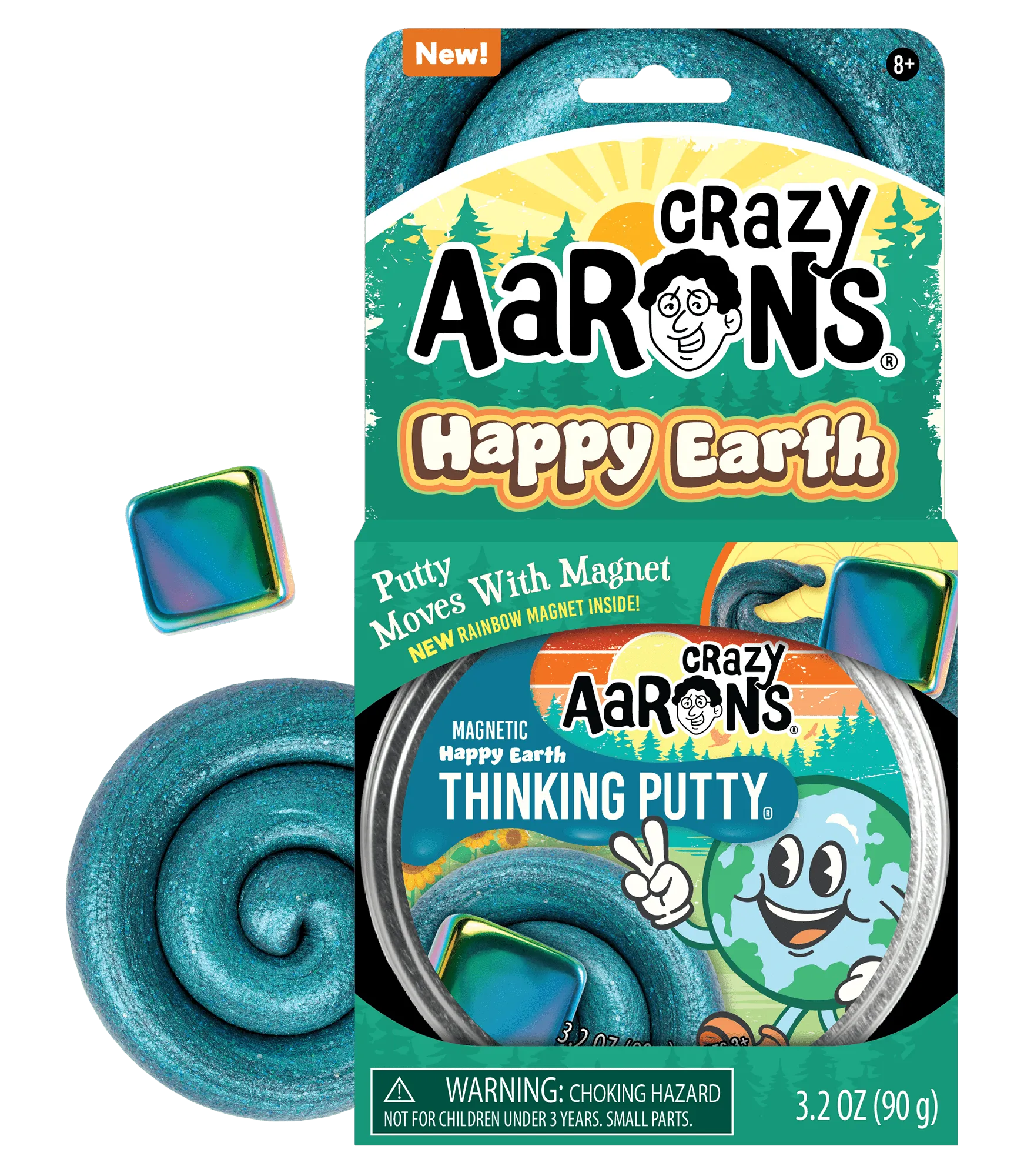 Crazy Aaron's Putty Happy Earth - Magnetic Storms - Toybox Tales