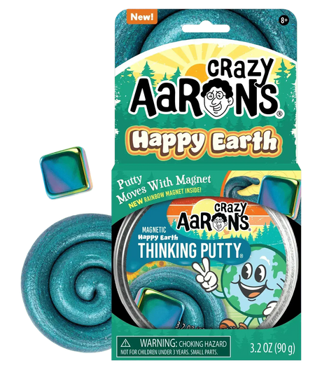 Crazy Aaron's Putty Happy Earth - Magnetic Storms - Toybox Tales