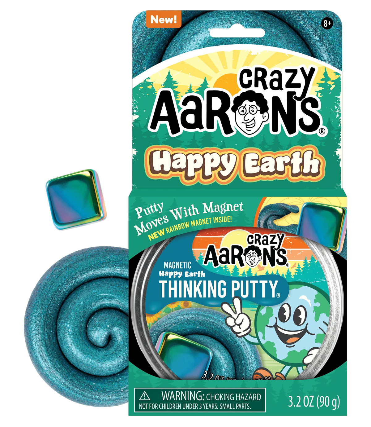 Crazy Aaron's Putty Happy Earth - Magnetic Storms - Toybox Tales