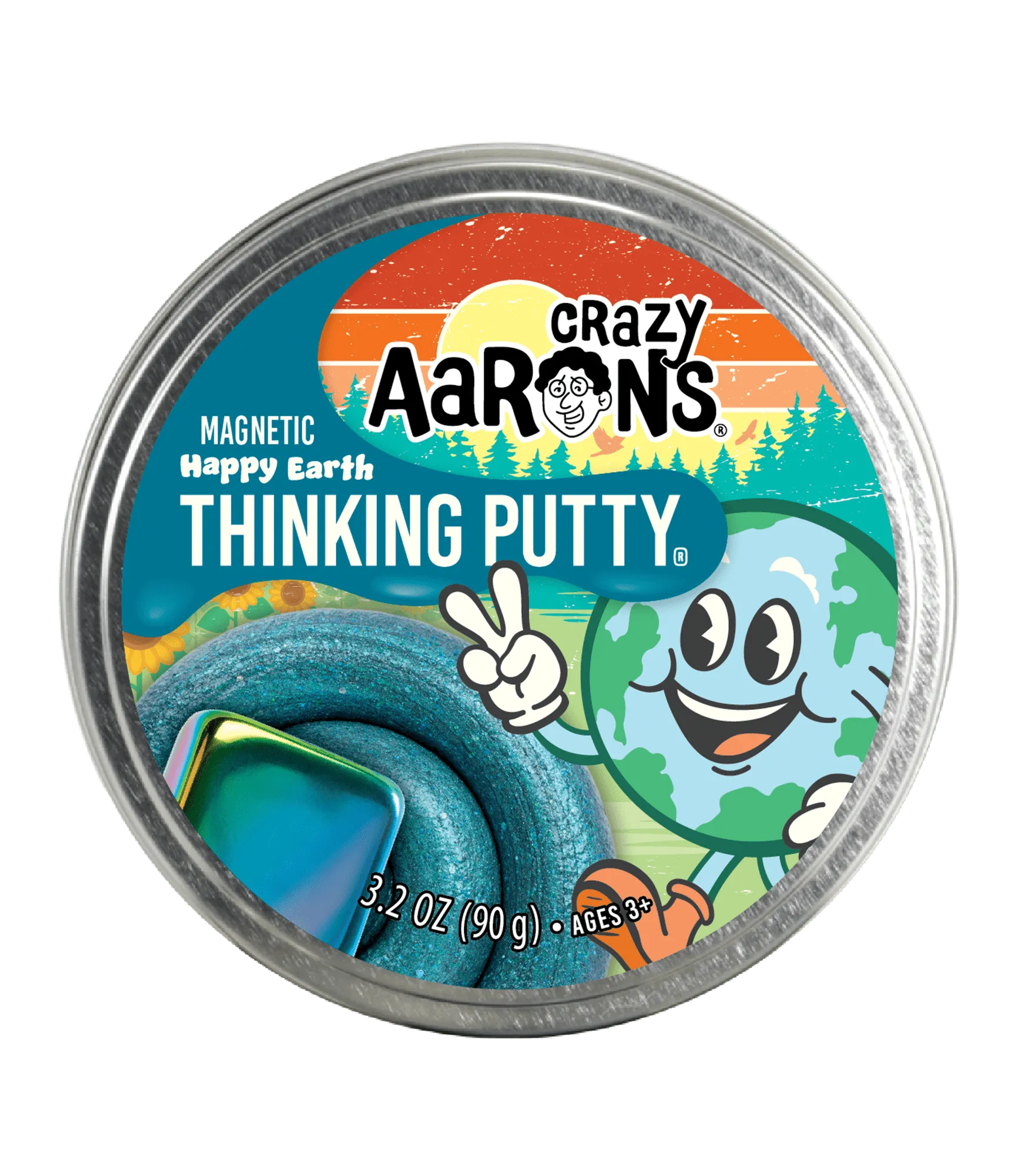 Crazy Aaron's Putty Happy Earth - Magnetic Storms - Toybox Tales