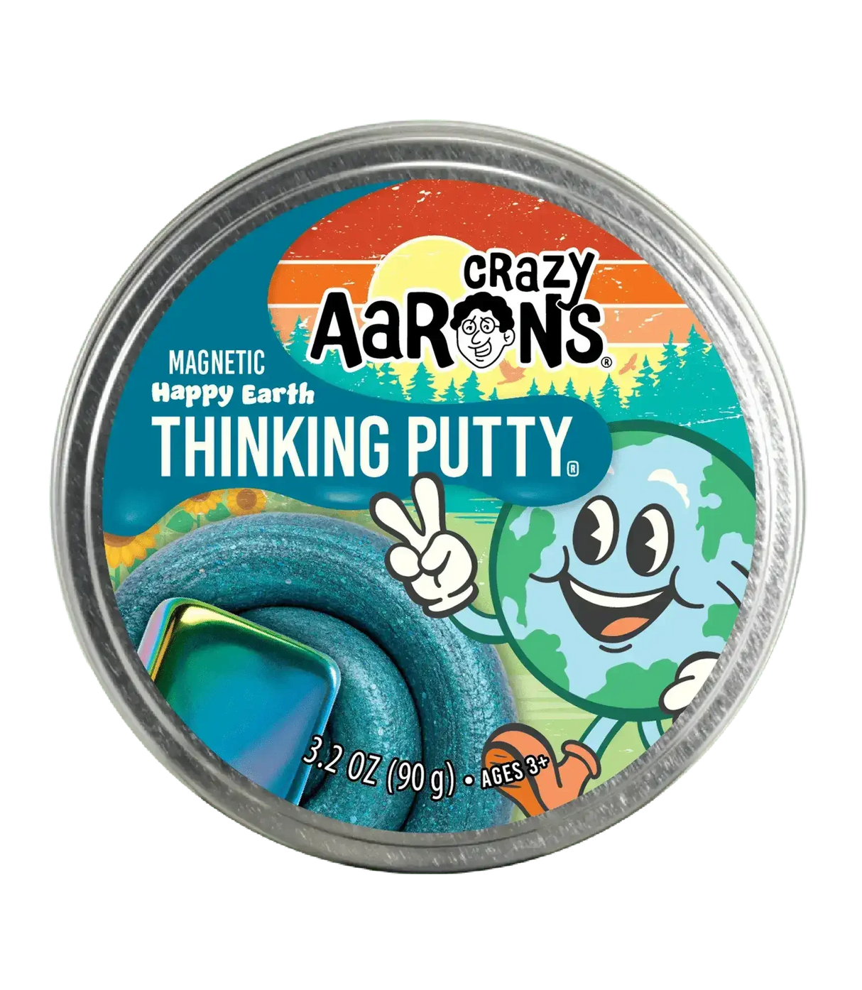 Crazy Aaron's Putty Happy Earth - Magnetic Storms - Toybox Tales