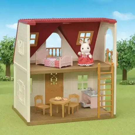 Sylvanian Families - Red Roof Cosy Cottage Starter Home - Toybox Tales