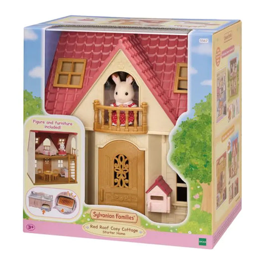 Sylvanian Families - Red Roof Cosy Cottage Starter Home - Toybox Tales