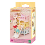 Sylvanian Families - Triple Bunk Beds - Toybox Tales