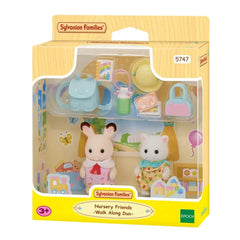 Sylvanian Families - Nursery Friends -Walk Along Duo - Toybox Tales