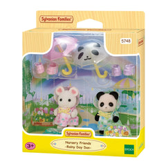 Sylvanian Families - Nursery Friends -Rainy Day Duo - Toybox Tales