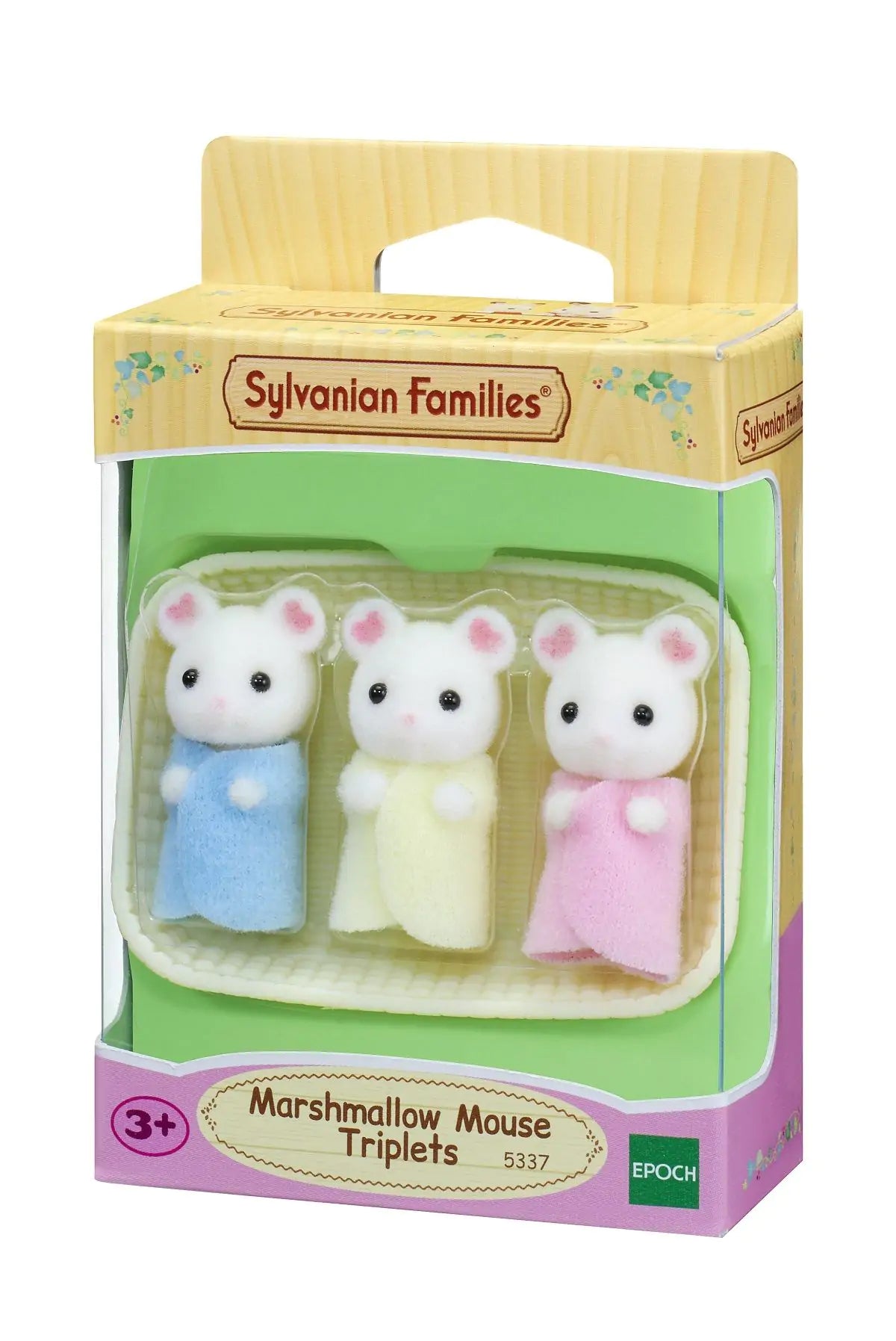 Sylvanian Families - Marshmallow Mouse Triplets - Toybox Tales