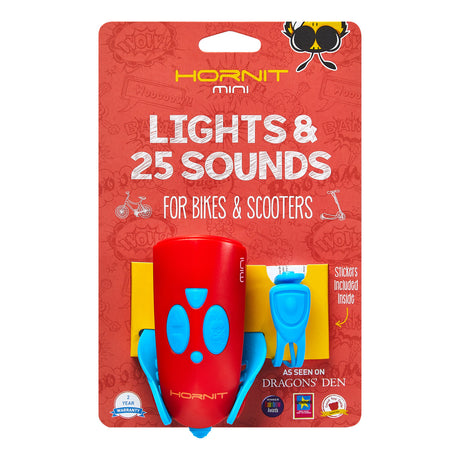 Hornit | Mini Sound & Light Module - Blue/Red