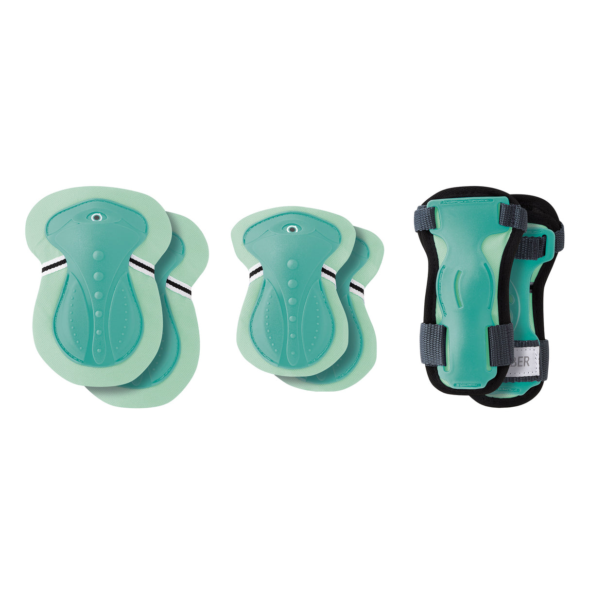 Globber | Junior Protective Pad Set for 3-7y Mint XXS