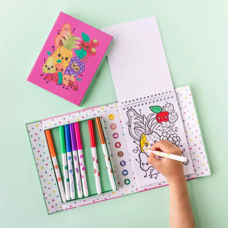 Scented Colouring Set - Fruity Cutie - Toybox Tales