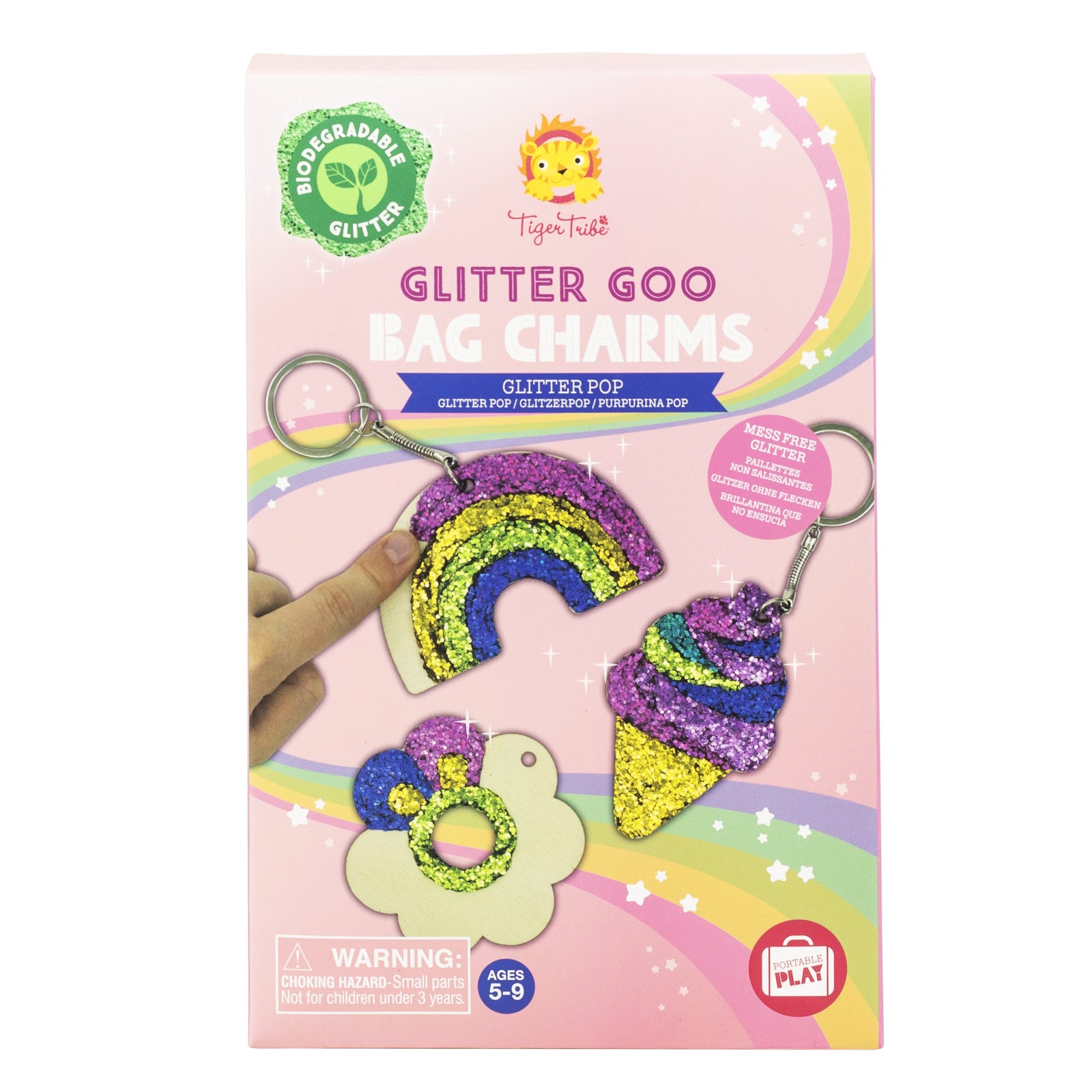 Glitter Goo Bag Charms - Glitter Pop - Toybox Tales