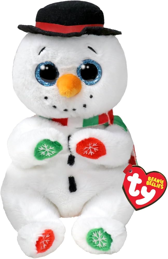 TY Beanie Bellies | Weatherby the Snowman | Regular