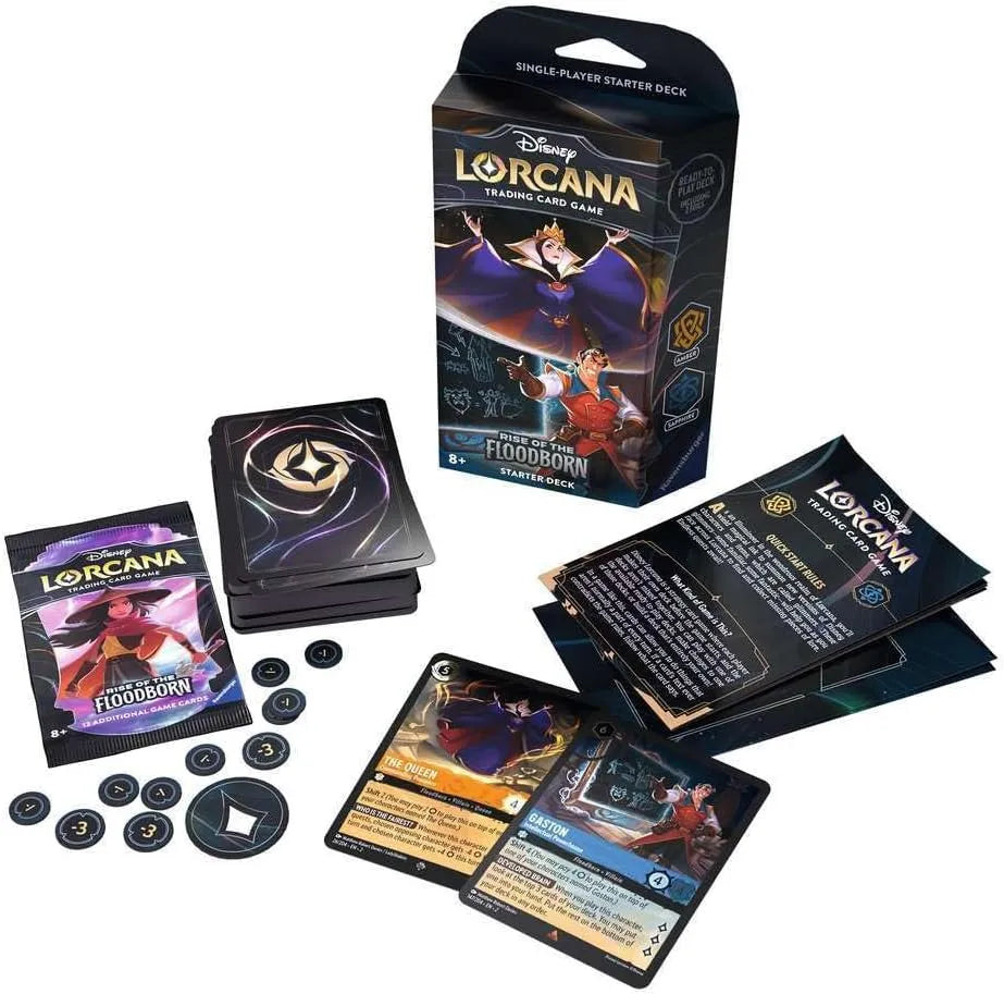 Disney Lorcana - S2 Rise of the Floodborn Starter Deck - Toybox Tales