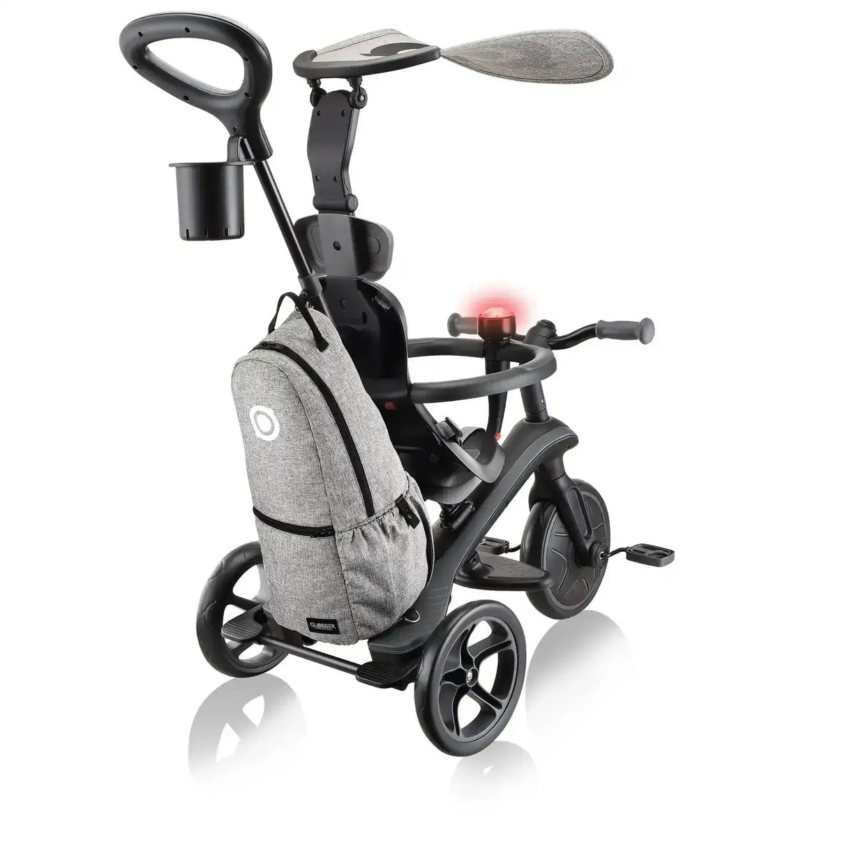 Globber | Explorer Trike 4in1 Deluxe Play | Black/Grey - Toybox Tales