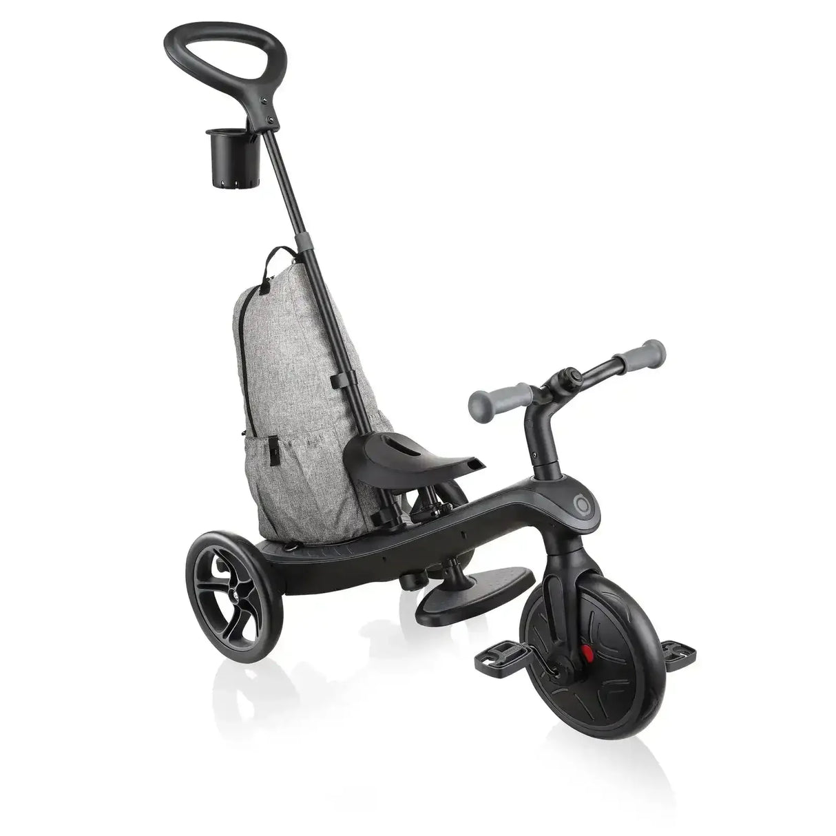 Globber | Explorer Trike 4in1 Deluxe Play | Black/Grey - Toybox Tales